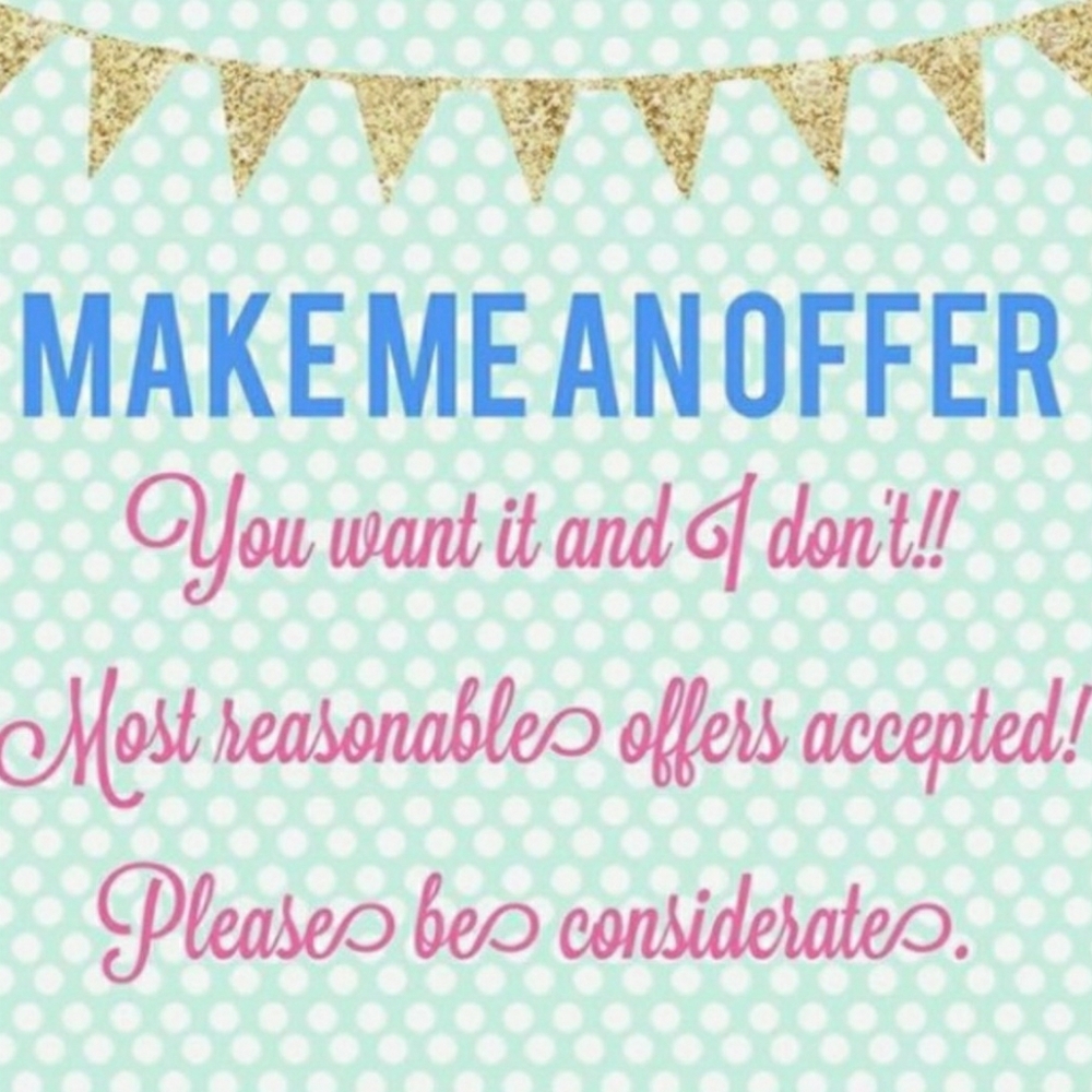 Make an offer on anything!